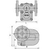 Ductile iron Armstrong float condensate trap | AIC series